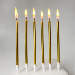Bougie d'<span class=keywords><strong>anniversaire</strong></span>, bougies décoratives pour gâteau, couleurs en gros pour les fournitures de fête et de mariage, bougies uniques - Product Image 1