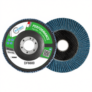 Disco de Lijado Riflex Performance Flap DF6600 Sin Hierro para Pulir Metal - Product Image 1