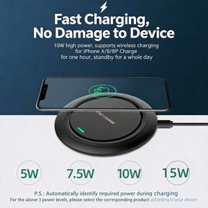 Prix de gros du fabricant, mini chargeur sans fil magnétique à <span class=keywords><strong>induction</strong></span> pour bureau, chargeur universel rapide pour téléphone 10W PD Type-C - Product Image 6