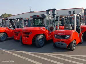 מטען חלי קרטייה elevadora <span class=keywords><strong>7</strong></span> טון מלגזה קיבולת מטען 5טון ארוך מזלג 6 טון מעלית 3 שלבים מכולות טיפול מלגזה - Product Image 6