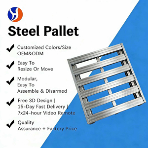 משטח פלדה לאחסון, משטח ברזל, משטח מתכת תעשייתי כבד, משטח לוגיסטי מעולה, משטח ברזל לרכב - Product Image 1