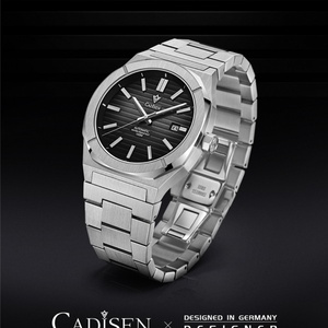 CADISEN C8200M Luxury <b>Automatic</b> Mechanical <b>Wristwatch</b> German Design Watch for Men Stainless Steel 100M Waterproof Fashion Watch - Product Image 3