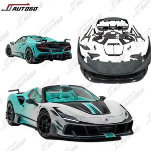Kit de Conversión de Modificación de Automóviles, Kit de Carrocería de Fibra de Carbono Seca para Ferrari <span class=keywords><strong>F8</strong></span> 2019 2020 Tributo Spider, Actualización a F8XX <span class=keywords><strong>Mansory</strong></span> - Product Image 1