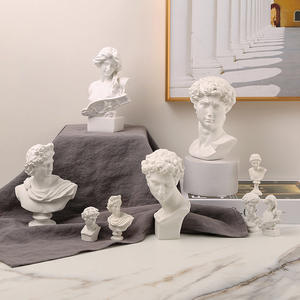 Nordic femminile Studio d'arte schizzo moderno carattere greco statua ornamenti in resina David Qin Still Life ornamenti Qin arte femminile - Product Image 2