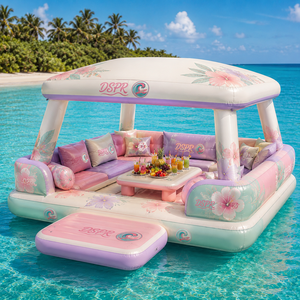 Plateforme aquatique pour fêtes en plein air, anti-UV et grand espace. Créez une ambiance festive pour les rassemblements aquatiques. - Product Image 2