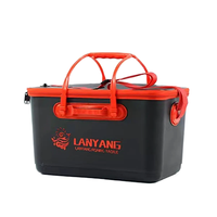 Sac à dos pliable et étanche EVA 26L à trois couches pour le transport de poissons vivants, idéal pour la pêche en extérieur, avec logo personnalisé