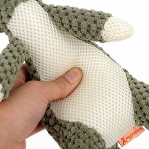 Jouets à couiner pour chien Hoopet, peluches interactives de dessin animé, fournitures pour animaux de compagnie pour la dentition des chiots - Product Image 4