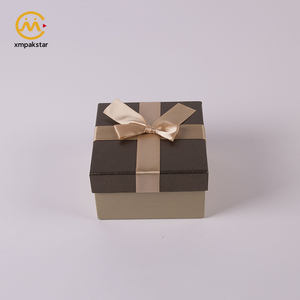 De lujo elegante rectángulo cuadrado de cartón de caja de regalo de joyería - Product Image 2