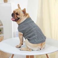 Nouveau pull à capuche décontracté et confortable pour chat et chien, en tricot élastique, style ours en peluche, vêtements pour animaux de compagnie
