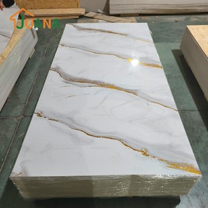Panneaux muraux en PVC imitation marbre, légers, imperméables, en <span class=keywords><strong>ardoise</strong></span> de carbone, 1220x2440 mm, Chine - Product Image 1