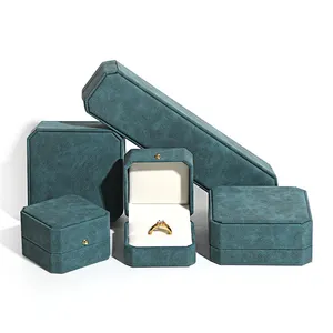 High Garde Exquisite Jewelry Box Custom Logo Luxury Personalized Velvet Packaging Jewelry Set Box