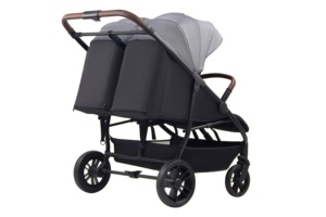 Cochecito Doble Portátil de <span class=keywords><strong>4</strong></span> Ruedas para Bebés, Plegable, <span class=keywords><strong>con</strong></span> Posición para Sentarse y Acostarse, para Recién Nacidos, Capacidad de Carga de 10 kg - Product Image 4