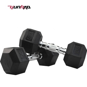 YC Offre Spéciale Usine Directe Noir En Caoutchouc Enduit 5 <span class=keywords><strong>kg</strong></span> haltères Pour Vente <span class=keywords><strong>Pas</strong></span> <span class=keywords><strong>Cher</strong></span> - Product Image 1