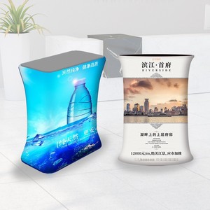 Trade Show <b>Display</b> Promotional <b>Table</b> Counter Foldable Exhibition Counter Desk Pop up <b>Table</b> Counter - Product Image 1