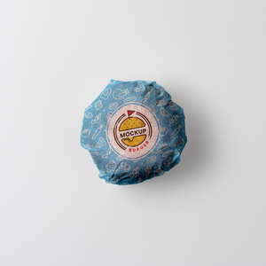 Maßgefertigte Umweltfreundliche Kraftpapier Starre Einweg-Burgerbox mit Prägung Lebensmittelechte Takeaway-Klappverpackung für Hamburger - Product Image 5