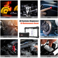 Herramienta de Diagnóstico Automotriz Inalámbrica Bluetooth ANCEL X7, Lector de Códigos para 86 Marcas con Prueba Activa, Purga de ABS y Codificación de ECU