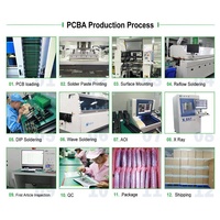 Haute Tg170 Conseil Certifié PCB Haute Fréquence Rogers Substrat 4003 5880 94V0 Pcb Et Pcb Service D'assemblage