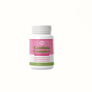 Cápsulas de Complejo de Cándida OEM ODM - Apoyan la Flora Intestinal Saludable y la Piel, Refuerzan el Sistema Inmunitario, Suplemento Dietético, Vegano, Sin OMG - Product Image 1