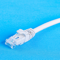 Kabel Patch Ethernet LAN Jaringan Internet Komputer OEM 1M 2M 3M 5M 10M Warna Sesuai Pesanan Rj45 CAT6 23AWG Bersertifikasi ROHS.CE.FC PVC