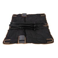 Chaise de plage et de camping moderne pliable pour 2 personnes, durable, portable et confortable, au design côtier, idéale pour les parcs