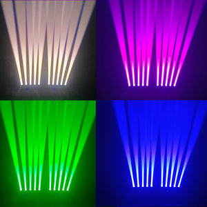 Super Beam 5X80W RGBW Zoom Strobe Wash 5 Head Led Beam Luz con cabezal móvil con Hola - Product Image 2