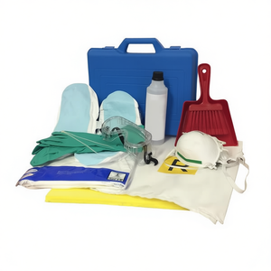 Emergency PPE Kit Portable Spill Response Set With Protective Gear And <b>Tools</b> For Safety Use - Product Image 2