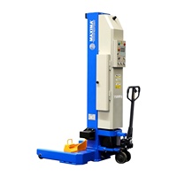 Maxima FC75W Dört Kolon Ağır Hizmet Tipi Mobil Kamyon/Otomobil Silindir Kolonlu Hidrolik Lift 7.5T CE Sertifikalı Tamirhane İçin