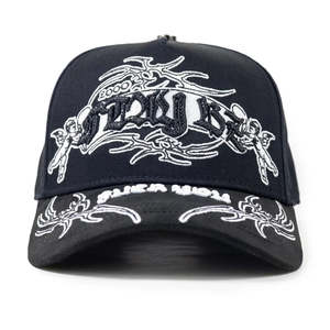 Cappelli Baez di Tendenza con Visiera Curva, Logo Ricamato 3D alla Moda, Qualità G5, 5 Pannelli, Chiusura in Metallo, Cappellini da Baseball per Uomo - Product Image 6
