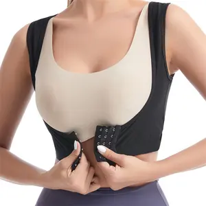 Braccio dimagrante Sauna Shapewear supporto per il torace Sportscorset Fitness Top supporto per il petto vestiti per Sauna vestiti per il sudore di Yoga