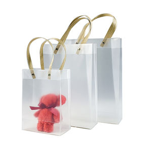 กระเป๋าถือพีวีซีใสกระเป๋าของขวัญโปร่งแสงสามารถปรับแต่งได้ - Product Image 1