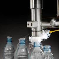 Machine de remplissage de bouteilles à haute vitesse 600BPM, doseur d'azote liquide pour Cola