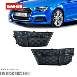 Couvercle de phare antibrouillard modifié pour <span class=keywords><strong>Audi</strong></span> <span class=keywords><strong>A3</strong></span> S3 <span class=keywords><strong>Sport</strong></span> 2017 2018 2019 Accessoires 8V3 807 681/682 AB - Product Image 1