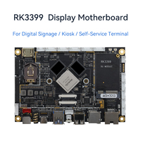 Carte mère numérique RK3399 pour affichage dynamique, carte mère Android pour borne publicitaire, terminal en libre-service
