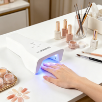 Lámpara LED de Mano Mini Personalizada de Bajo Precio SNRQI, Lámparas de Uñas Recargables por USB para Esmalte de Gel, Luz de Curado de Uñas para Uso en Salón de Manicura