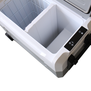 Cooler Box Dual Zone Compressor Camping Refrigerator 12V 24V Car Fridge Freezer Cooler Box