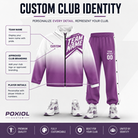 Ensemble de survêtement de basketball personnalisé haut de gamme par sublimation, veste zippée et pantalon, séchage rapide, uniforme d'équipe pour clubs et académies, vente en gros