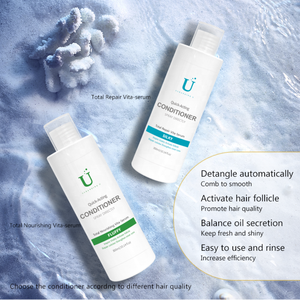 Nettoyant U 2000ml huile de cheval humidité pour chien de compagnie cheveux doux et soyeux pour animaux de compagnie <span class=keywords><strong>shampooing</strong></span> après-shampoing pour réparer les cheveux abîmés après-shampoing pour chien - Product Image 3