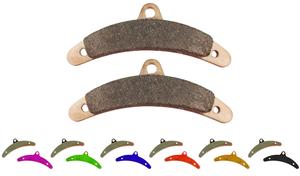 Pièces de kart Accessoires Racing Performance Go Karts Plaquette de frein en céramique frittée pour plaquettes avant Birel (banane) - Product Image 5