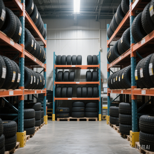 헤비 듀티 창고 보관 랙 팔레트 보관 선반 랙 창고 차고 볼트없는 선반 자동차 타이어 보관 랙 용 - Product Image 3