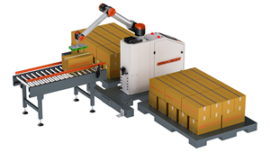 Palettiseur automatique de robot collaboratif pour la cueillette et l'empilage de boîtes en carton en entrepôt - Product Image 6