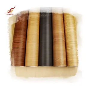 Brushed Golden color waterproof pvc film for wall