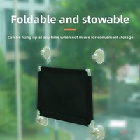 VOLPET Nouveau hamac pliable pour chat à ventouse avec design suspendu pour balcon et fenêtre