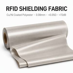 Tissu Faraday en cuivre et nickel <span class=keywords><strong>de</strong></span> 150 m, protection EMF, tissu anti-radiation, blocage du signal, pour housse d'ordinateur portable, pochette <span class=keywords><strong>de</strong></span> téléphone, <span class=keywords><strong>sac</strong></span> - Product Image 1
