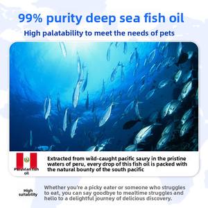 Capsules douces pour chien à l'huile de poisson en haute mer Pet Belle-Supplément nutritionnel écologique à haute teneur en protéines pour une belle fourrure brillante - Product Image 4