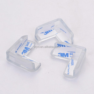 Copertura Protettiva in PVC Morbido per la Sicurezza dei Bambini, Protezione Angolare Trasparente Antiurto per Tavoli e Mobili - Product Image 1