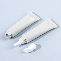 Bon prix, haute qualité, vente en gros, flacon de massage en plastique personnalisé de 10 ml, 15 ml, 20 ml, tête en céramique, sérum pour les yeux, crème, tube souple