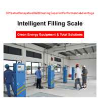 Balance électronique intelligente pour le remplissage de GPL avec téléchargement de données cloud, entraînement pneumatique, haute précision pour les applications alimentaires et chimiques