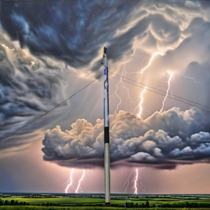 Varilla de Descarga Kusam-Meco 132KV de Material FRP Aprobada por ERDA, la Mejor de su Clase para Puesta a Tierra - Product Image 3