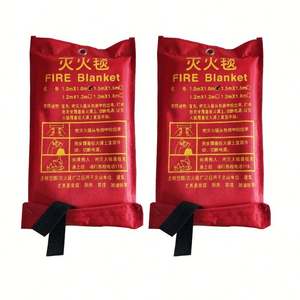 เครื่องดับเพลิงในครัวเรือน ผ้าห่มกันไฟ ทนความร้อน ไฟเบอร์กลาสเสริมแรง คอมโพสิต ปราศจากสารด่าง สำหรับเหตุฉุกเฉิน - Product Image 3