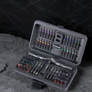 The best-selling 66-in-1 <b>screwdriver</b> <b>set</b> with T-type <b>ratchets</b>, featuring an adjustable aluminum handle – a household repair tool - Product Image 4
